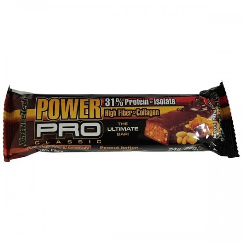 NATURETECH POWER PRO CLASSIC PROTEIN BAR PEANUT BUTTER 80G