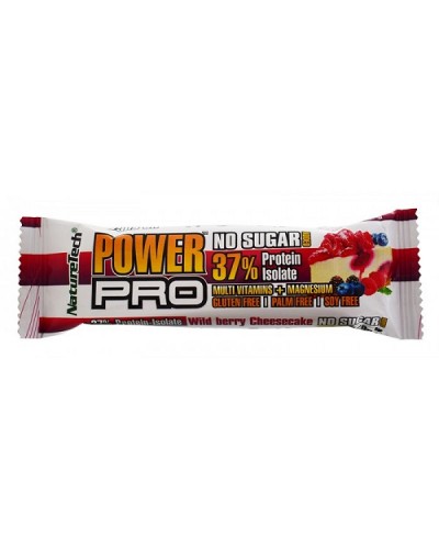 NATURETECH ΜΠΑΡΑ POWER PRO 37% ΤΣΙΖΚΕΙΚ ΑΓΡΙΑ ΦΡΟΥΤΑ 50GR