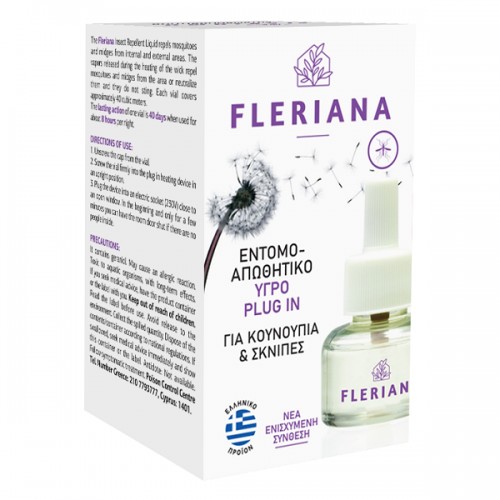 POWER HEALTH FLERIANA ΕΝΤΟΜΟΑΠΩΘΗΤΙΚΟ ΥΓΡΟ PLUGIN 30ml