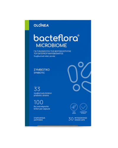 OLONEA BACTEFLORA MICROBIOME 30 ΦΥΤΟΚΑΨΟΥΛΕΣ