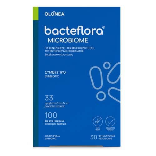 OLONEA BACTEFLORA MICROBIOME 30 ΦΥΤΟΚΑΨΟΥΛΕΣ