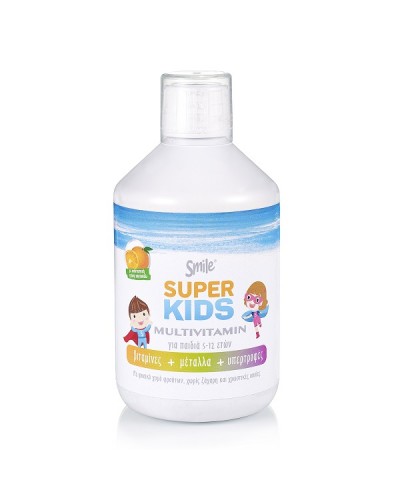 SMILE SUPERKIDS MULTIVITAMIN 5-12 YEARS 500ML