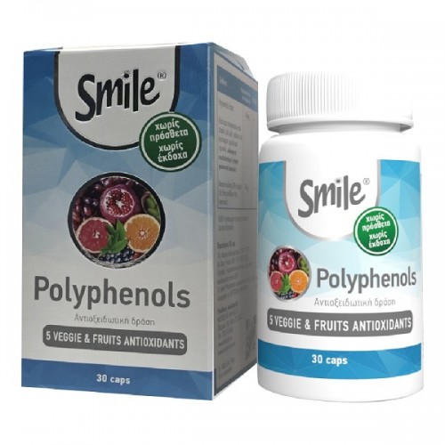 SMILE POLYPHENOLS 30CAPS