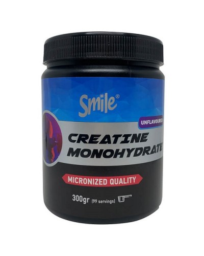 SMILE 100% MICRONIZED CREATINE MONOHYDRATE 300GR
