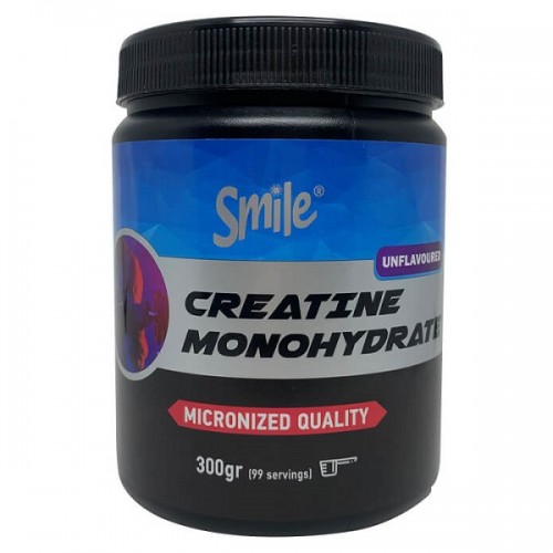 SMILE 100% MICRONIZED CREATINE MONOHYDRATE 300GR