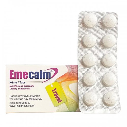 BECALM EMECALM TRAVEL 20TABS