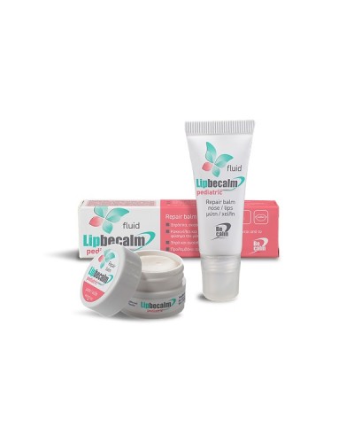 BECALM LIPBECALM PEDIATRIC REPAIR BALM ΓΙΑ ΜΥΤΗ & ΧΕΙΛΗ 10ML