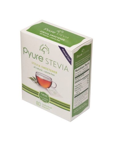 NATURAL PRODUCTS PYURE STEVIA NATURAL 80 ΦΑΚΕΛΛΑΚΙΑ