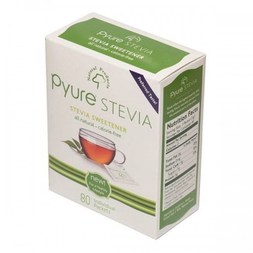 NATURAL PRODUCTS PYURE STEVIA NATURAL 80 ΦΑΚΕΛΛΑΚΙΑ