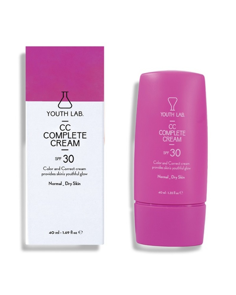 YOUTH LAB. CC COMPLETE CREAM SPF 30 FOR NORMAL-DRY SKIN 40ML