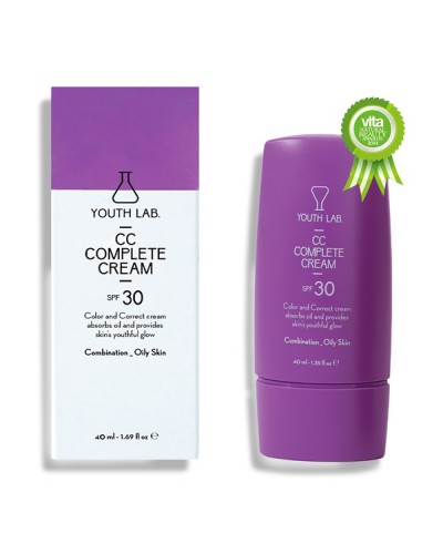 YOUTH LAB. CC COMPLETE CREAM SPF30 FOR COMBINATION - OILY SKIN 40ML