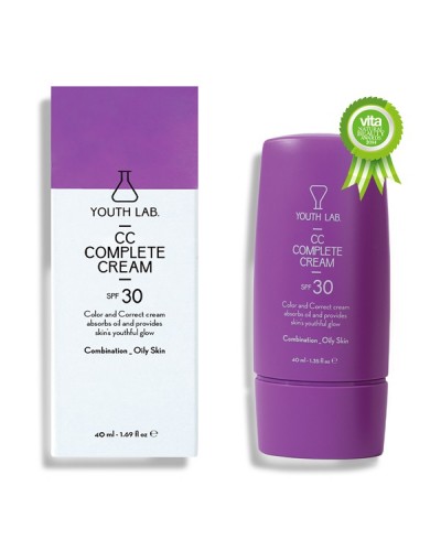 YOUTH LAB. CC COMPLETE CREAM SPF30 FOR COMBINATION - OILY SKIN 40ML