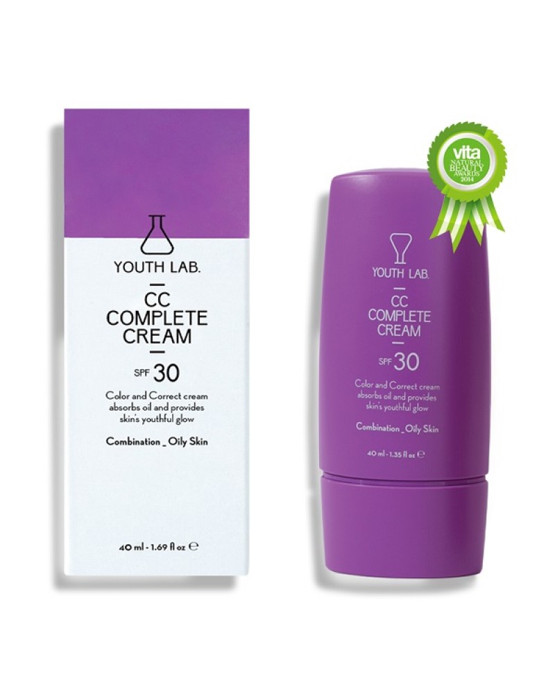 YOUTH LAB. CC COMPLETE CREAM SPF30 FOR COMBINATION - OILY SKIN 40ML
