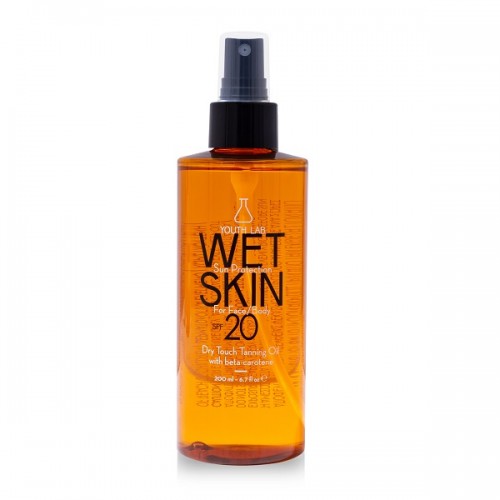 YOUTH LAB. SUN WET SKIN SUN PROTECTION SPF20 DRY OIL ALL SKIN TYPES 200ML