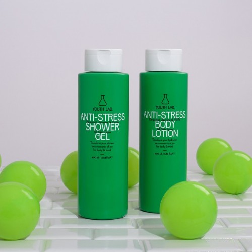 YOUTH LAB. ANTI-STRESS SHOWER GEL BERGAMOT, JASMINE & VANILLA 400ML