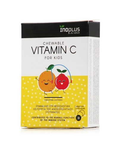 INOPLUS VITAMIN C FOR KIDS 20 CHEWABLE TABS