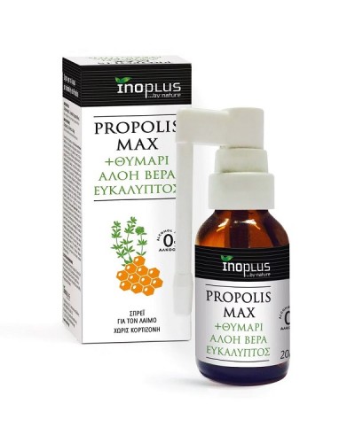 INOPLUS PROPOLIS MAX + THYME, ALOE, EUKALUPTO SPRAY 20ML