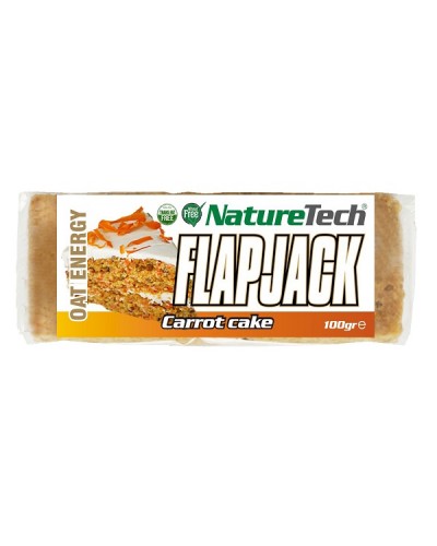 NATURETECH OAT ENERGY BAR ΜΠΑΡΑ ΒΡΩΜΗΣ CARROT CAKE 100GR