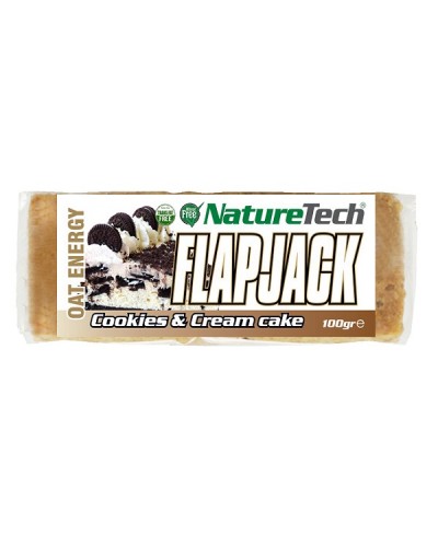 NATURETECH OAT ENERGY BAR ΜΠΑΡΑ ΒΡΩΜΗΣ COOCKIES & CREAM 100GR