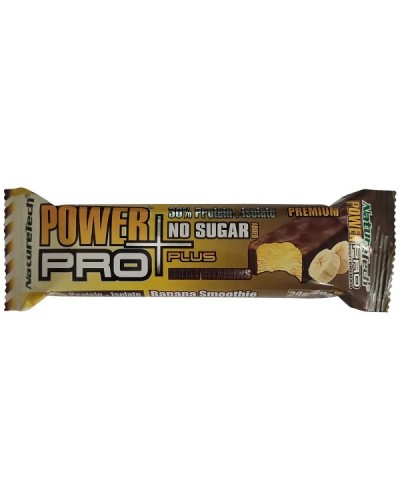 NATURETECH POWER PRO PLUS MULTI VITAMINS PROTEIN BAR BANANA SMOOTHIE NO SUGAR 80G