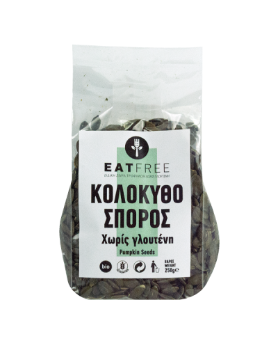 BIOAGROS EAT FREE ΚΟΛΟΚΥΘΟΣΠΟΡΟΣ ΧΩΡΙΣ ΓΛΟΥΤΕΝΗ  250GR