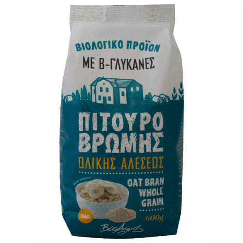 BIOAGROS ΠΙΤΟΥΡΟ ΒΡΩΜΗΣ ΒΙΟ 600g