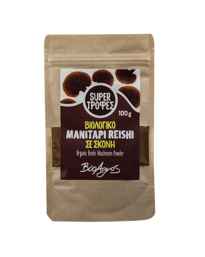 BIOAGROS ΜΑΝΙΤΑΡΙ REISHI ΣΚΟΝΗ ΒΙΟ 100g