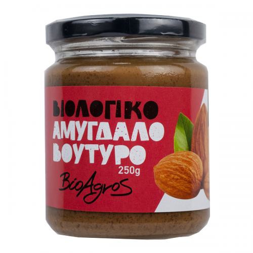 BIOAGROS ΑΜΥΓΔΑΛΟΒΟΥΤΥΡΟ ΟΛΙΚΗΣ ΑΛΕΣΗΣ ΧΩΡΙΣ ΑΛΑΤΙ BIO 250GR BIOAGROS ΑΜΥΓΔΑΛΟΒΟΥΤΥΡΟ ΟΛΙΚΗΣ ΑΛΕΣΗΣ ΧΩΡΙΣ ΑΛΑΤΙ BIO 250GR