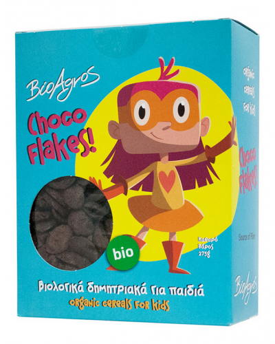 BIOAGROS CHOCO FLAKES ΝΙΦΑΔΕΣ ΔΗΜΗΤΡΙΑΚΩΝ ΜΕ ΣΟΚΟΛΑΤΑ BIO 275g