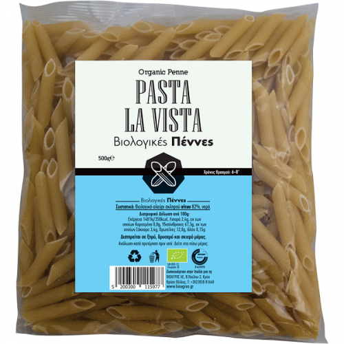 BIOAGROS PASTA LA VISTA ΠΕΝΝΕΣ BIO 500g