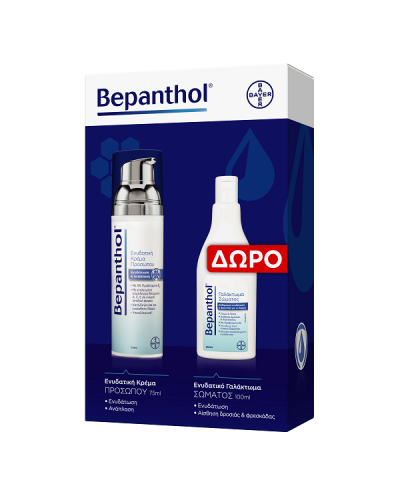 BEPANTHOL PROMO ΕΝΥΔΑΤΙΚΗ ΚΡΕΜΑ ΠΡΟΣΩΠΟΥ 75ML & ΔΩΡΟ ΕΝΥΔΑΤΙΚΟ ΓΑΛΑΚΤΩΜΑ ΣΩΜΑΤΟΣ 100ML