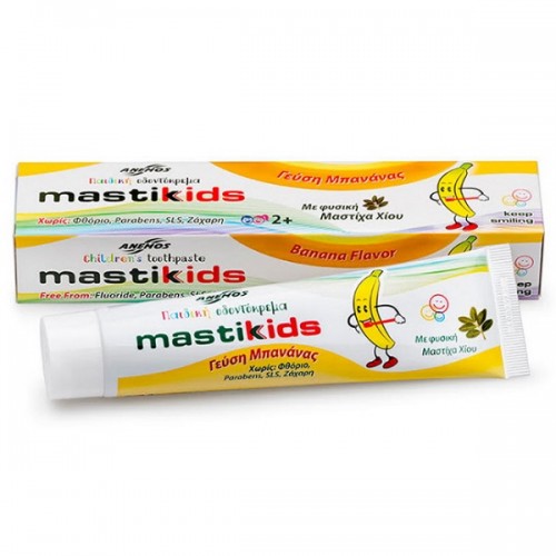 ANEMOS MASTIC KIDS ΟΔΟΝΤΟΚΡΕΜΑ ΜΕ ΜΑΣΤΙΧΑ & ΜΠΑΝΑΝΑ 75ml