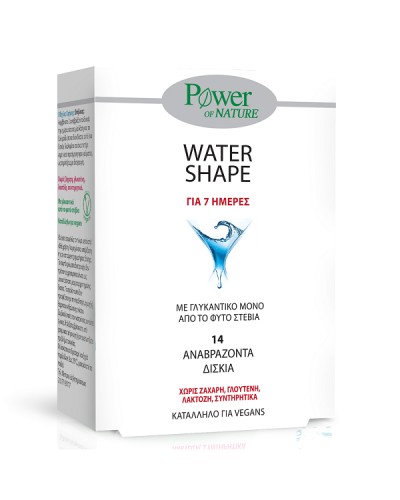 POWER HEALTH 7DAYS WATER SHAPE PROGRAM STEVIA 14 ANABΡΑΖΟΝΤΑ ΔΙΣΚΙΑ