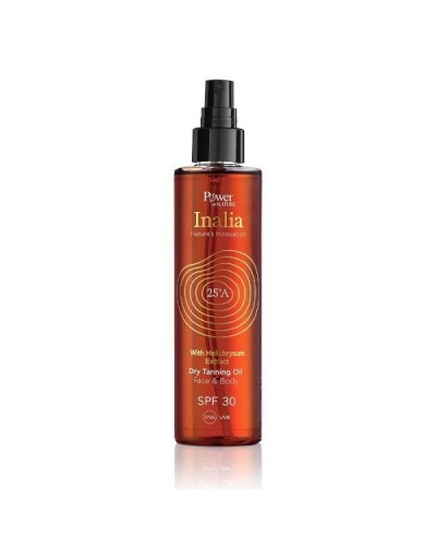 INALIA DRY TANNING OIL FACE & BODY SPF 30 200ML