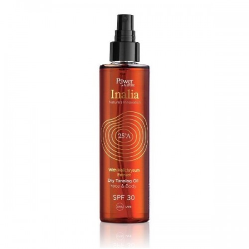 INALIA DRY TANNING OIL FACE & BODY SPF 30 200ML