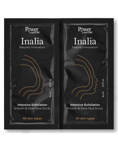 INALIA INTENSIVE EXFOLIATION SMOOTH & GLOW FACE SCRUB 2X8ML