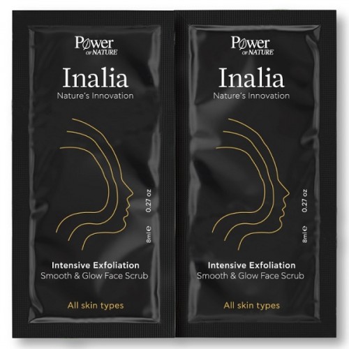 INALIA INTENSIVE EXFOLIATION SMOOTH & GLOW FACE SCRUB 2X8ML