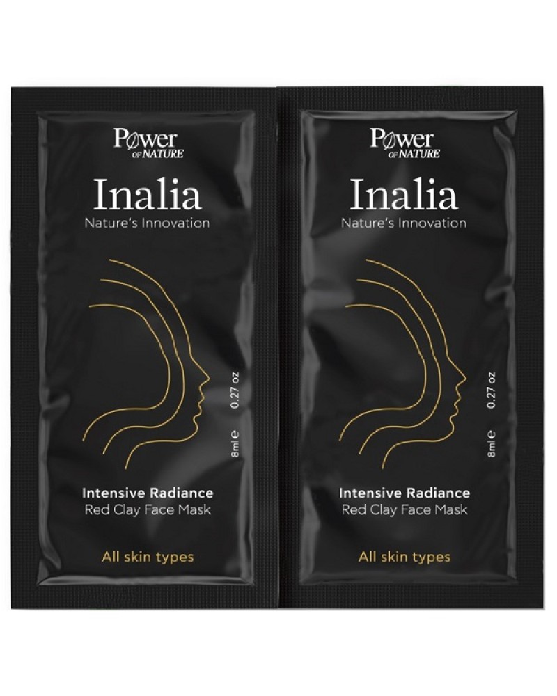 POWER OF NATURE INALIA INTENSIVE RADIANCE RED CLAY FACE MASK 2X8ML