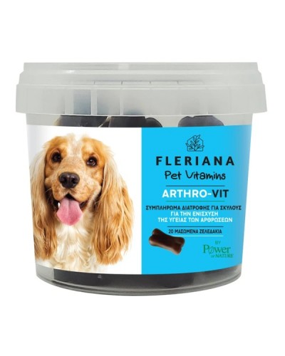 POWER HEALTH FLERIANA PET VITAMINS ARTHRO-VIT 20 GUMMIES