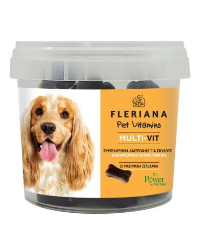 POWER HEALTH FLERIANA PET VITAMINS MULTI-VIT 20 GUMMIES