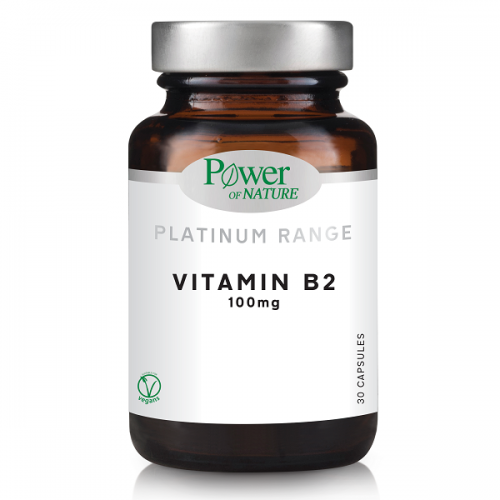 POWER HEALTH PLATINUM VITAMIN B2 100MG 30CAPS