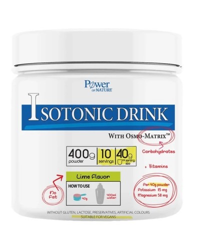 POWER HEALTH ISOTONIC DRINK LIME 400g
