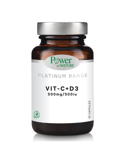 POWER HEALTH PLATINUM VIT-C + D3 500mg/500iu 50caps