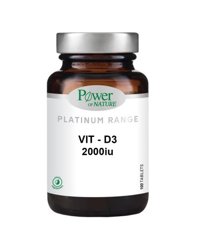 POWER HEALTH PLATINUM VIT-D3 2000iu 100tabs