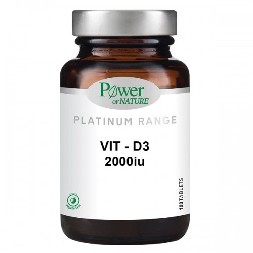 POWER HEALTH PLATINUM VIT-D3 2000iu 100tabs