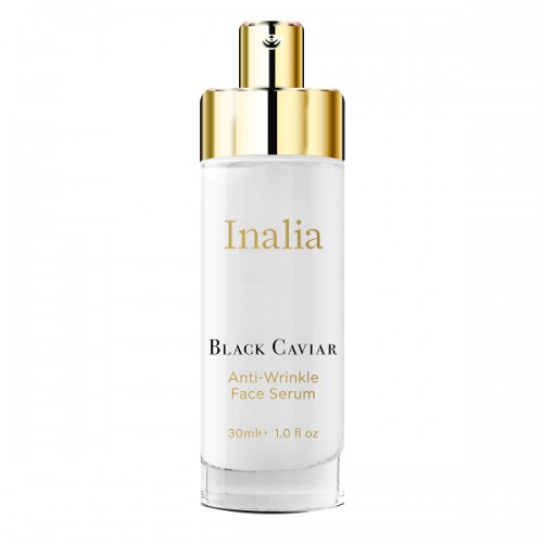 INALIA BLACK CAVIAR ANTI-WRINKLE FACE SERUM 30ml