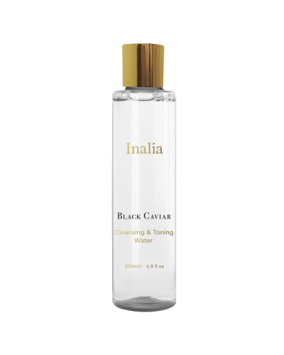 INALIA BLACK CAVIAR CLEANSING & TONING WATER 200ml