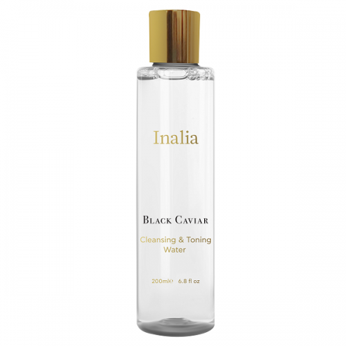 INALIA BLACK CAVIAR CLEANSING & TONING WATER 200ml