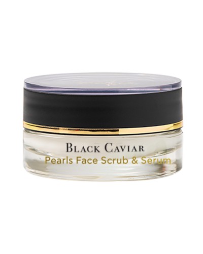 INALIA BLACK CAVIAR PEARLS FACE SCRUB & SERUM 15ml