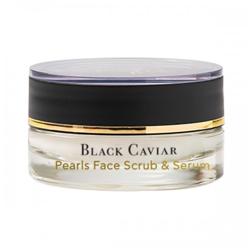 INALIA BLACK CAVIAR PEARLS FACE SCRUB & SERUM 15ml